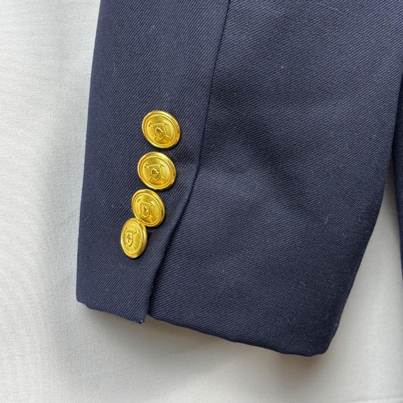 Lauren Ralph Lauren Men Wool Blazer jacket Sz 44L Career Business Classic Preppy - Picture 6 of 13